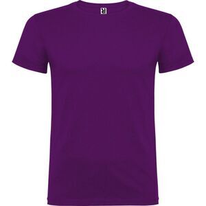 Roly Mens Beagle Short-Sleeved T-Shirt / Purple